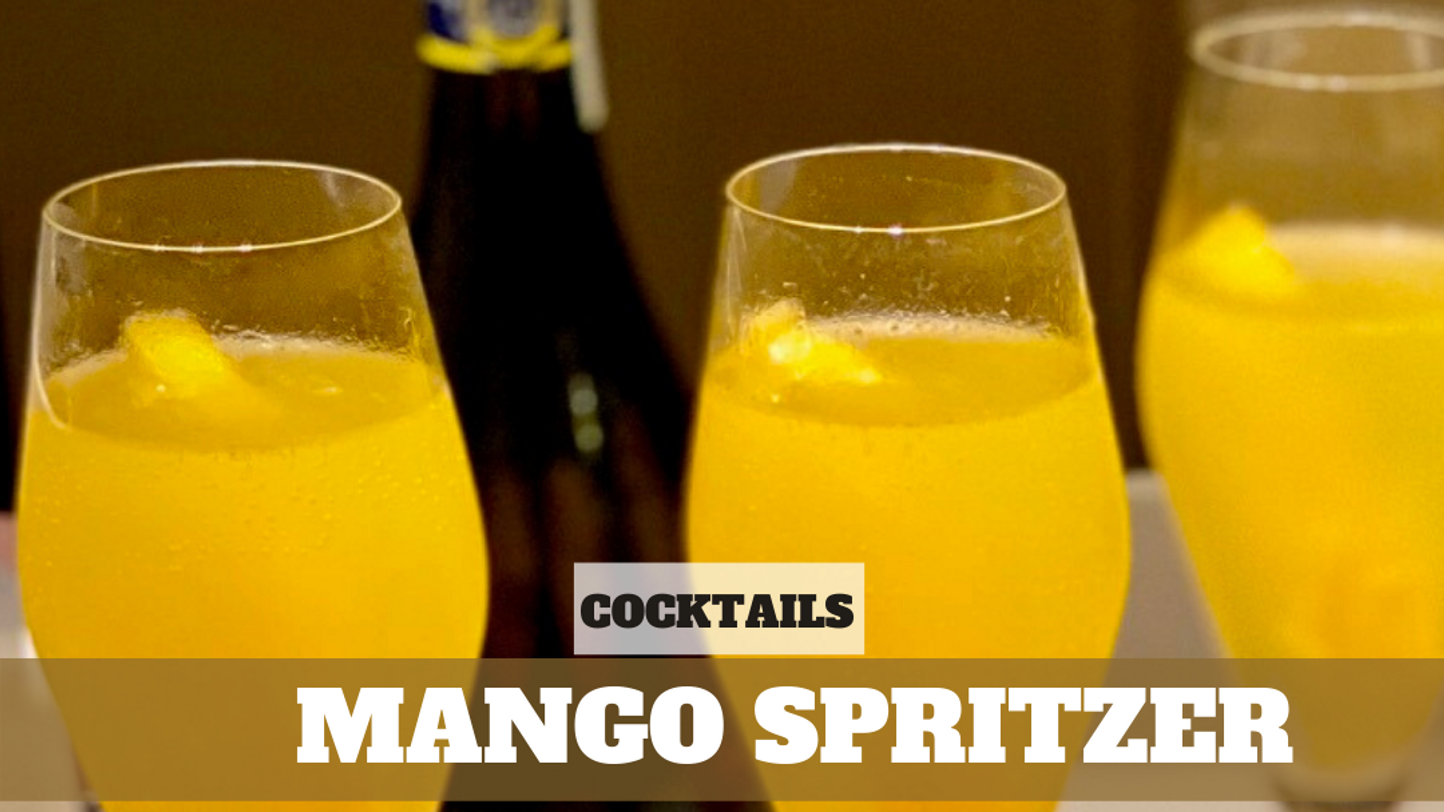 Free Video: Mango Spritzer Cocktail